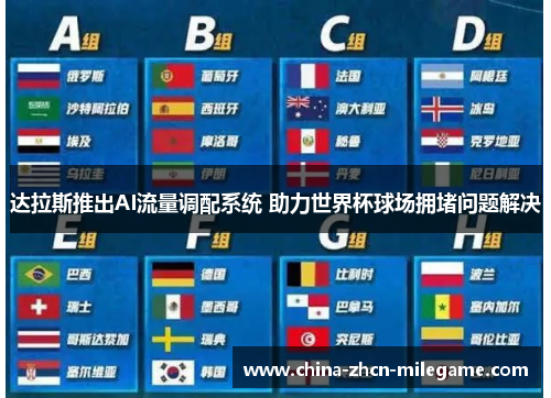 达拉斯推出AI流量调配系统 助力世界杯球场拥堵问题解决